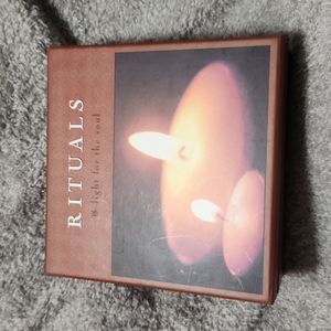 Rituals Light for the Soul Book, candle and cards